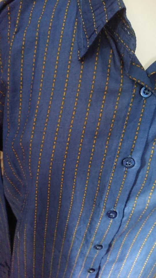 Unmade Lang bomuldsskjorte Carolene - flere farver
