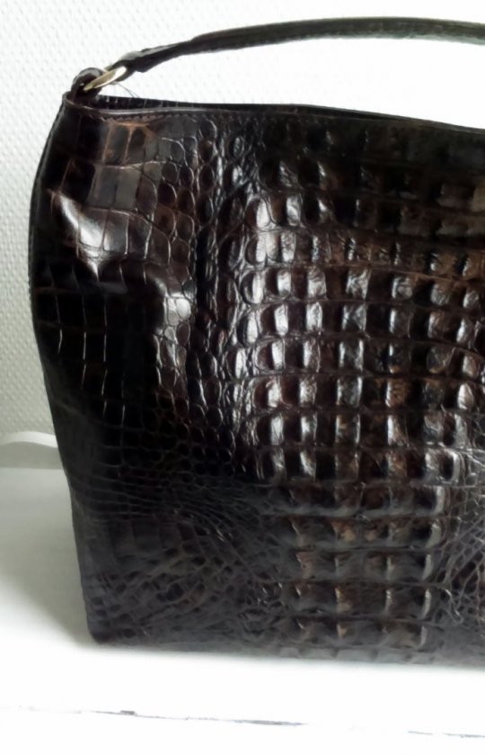ABRO+ Handbag Leather Calf Zoe Croc - nedsat 30%