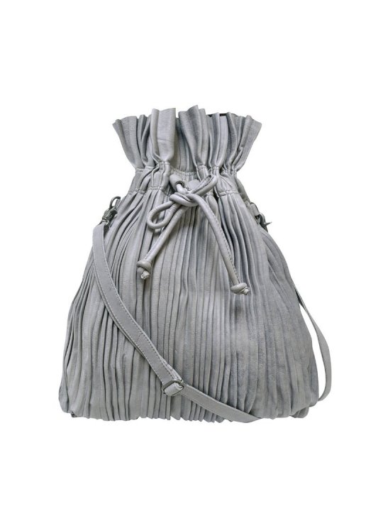 Unmade Pleated Sling Back Bag 